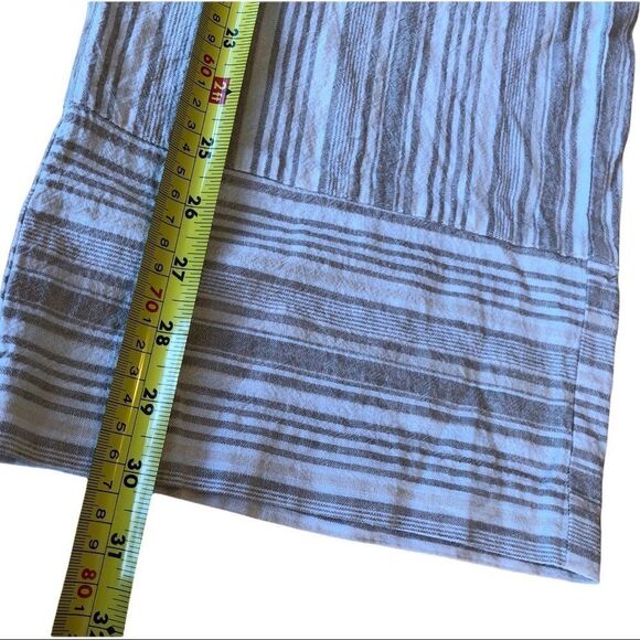 𝅺land ‘n Sea Linen Blend Capris EUC - Picture 7 of 10